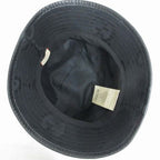 Gucci Bucket Hat Jumbo GG Canvas L Black Cotton Hat — view 6
