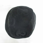 Gucci Bucket Hat Jumbo GG Canvas L Black Cotton Hat — view 5