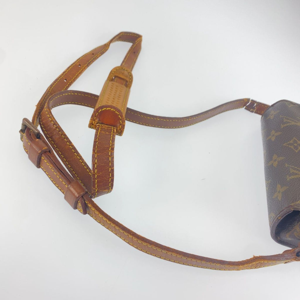Louis Vuitton Monogram Saint-cloud Brown Leather Shoulder Bag Pochette — view 4