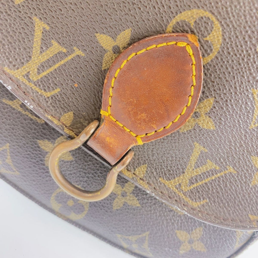 Louis Vuitton Monogram Saint-cloud Brown Leather Shoulder Bag Pochette — view 3
