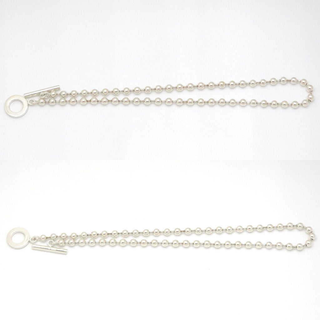 Gucci Ball Chain Necklace Toggle Mantel Sterling Silver — view 3