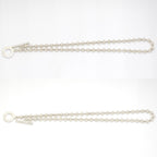 Gucci Ball Chain Necklace Toggle Mantel Sterling Silver — view 3