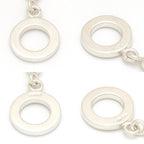 Gucci Ball Chain Necklace Toggle Mantel Sterling Silver — view 5