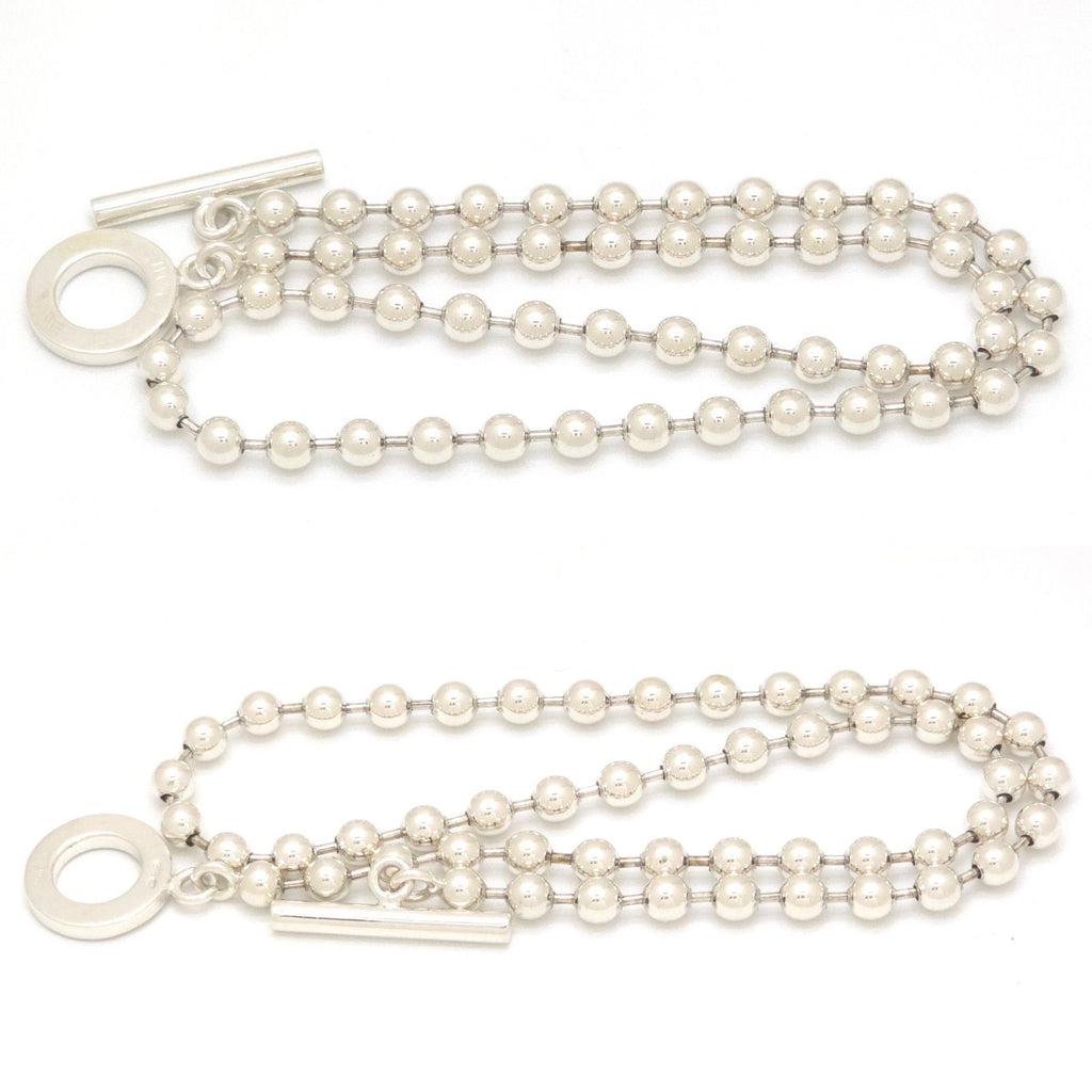Gucci Ball Chain Necklace Toggle Mantel Sterling Silver — view 4