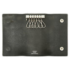 Hermes Sellier Etui Cles 6 Key Case Black Silver Veau Epsom Key Holder — view 3