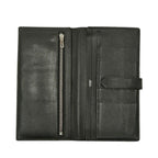 Hermes Bearn Soufflet Bifold Wallet Black Silver Veau Epsom — view 6