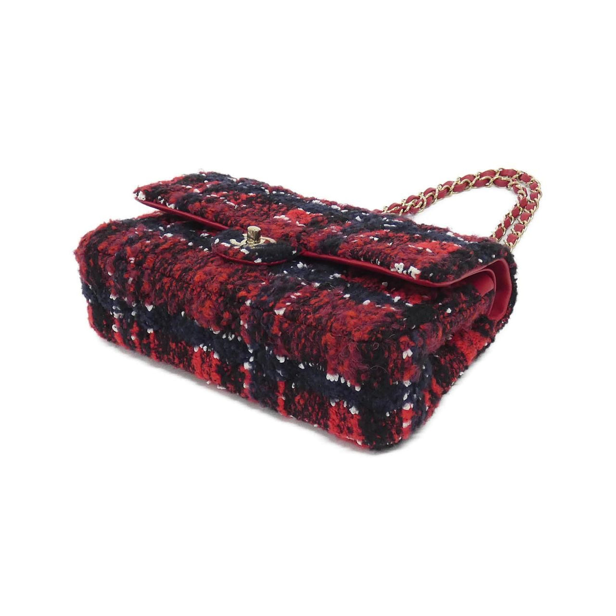 Chanel Shoulder Bag Red — view 3