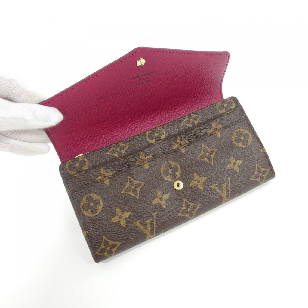 Louis Vuitton Monogram Portefeuille Sarah Wallet — view 5