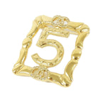 Chanel Brooch Gold