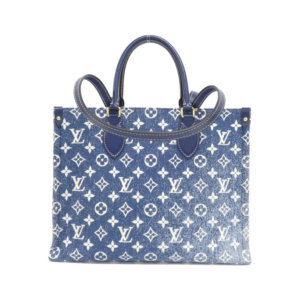 Louis Vuitton Monogram Jacquard Denim On The Go MM Bag