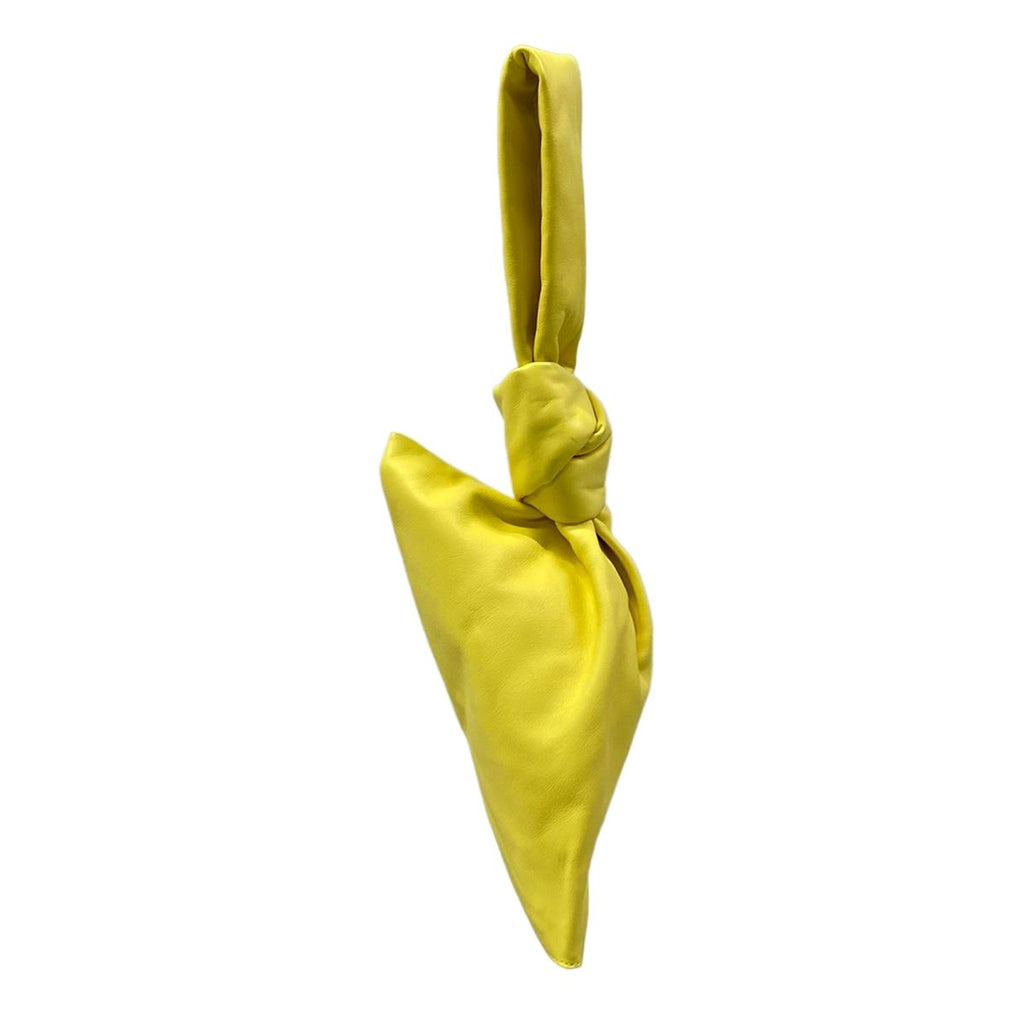 Bottega Veneta Handbag Mini the Twist Yellow Leather — view 2