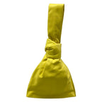 Bottega Veneta Handbag Mini the Twist Yellow Leather