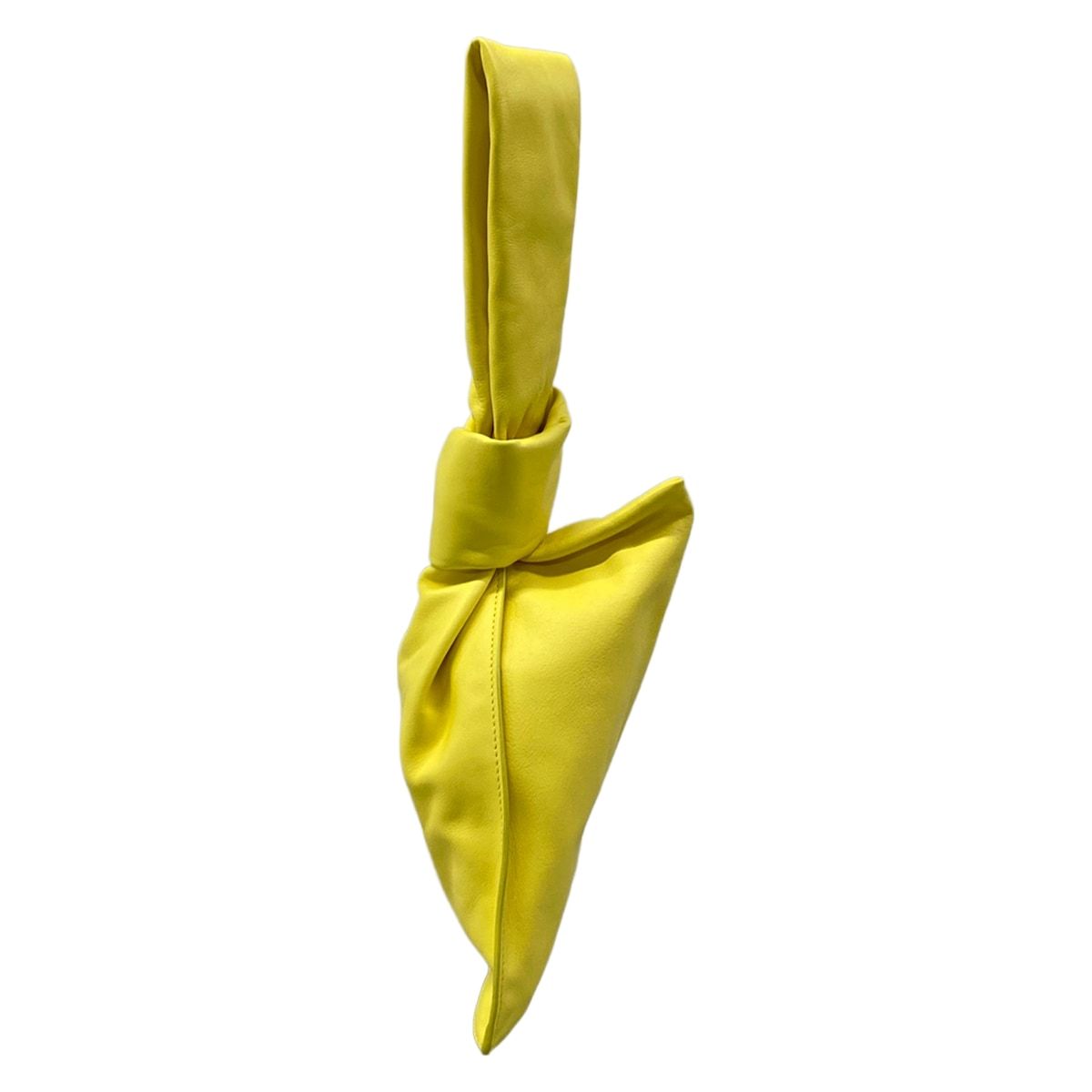 Bottega Veneta Handbag Mini the Twist Yellow Leather — view 4