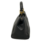 Fendi Handbag Peekaboo Iconic Small Black Leather — view 2