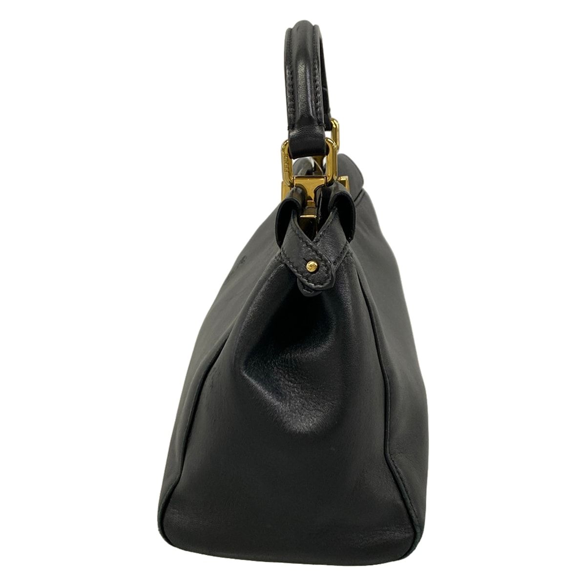 Fendi Handbag Peekaboo Iconic Small Black Leather — view 2