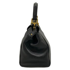 Fendi Handbag Peekaboo Iconic Small Black Leather — view 4