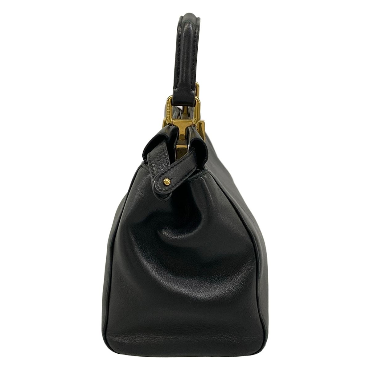 Fendi Handbag Peekaboo Iconic Small Black Leather — view 4