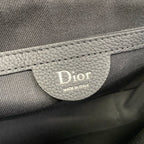 Dior Shoulder Bag Saddle Heritage Messenger Black Beige Dark Navy — view 8