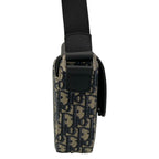 Dior Shoulder Bag Saddle Heritage Messenger Black Beige Dark Navy — view 2
