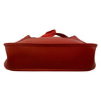 Hermes Shoulder Bag Vespa PM Rouge Vif Silver — view 5