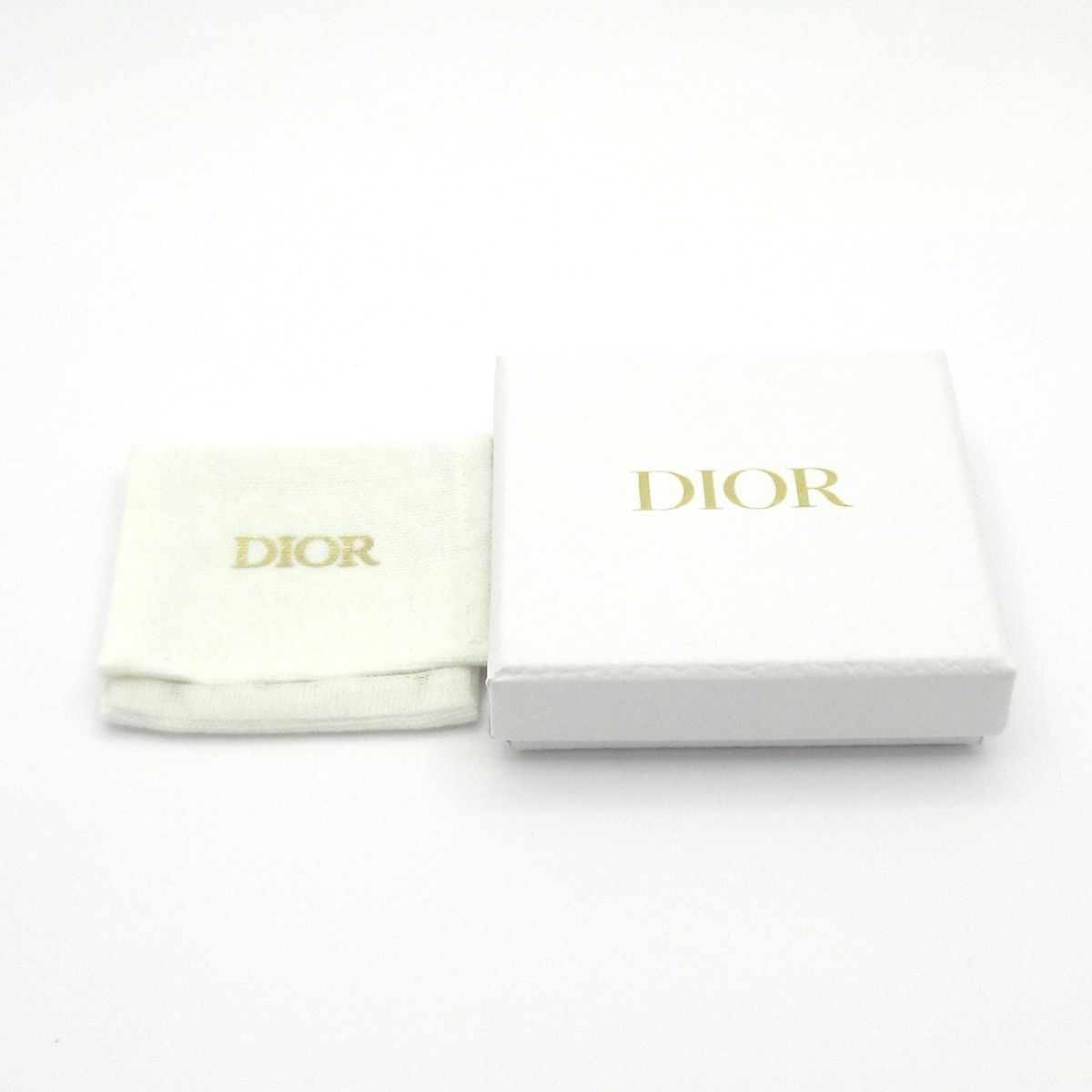 Dior Earrings Dio(r)evolution Gold Logo Rhinestone — view 6