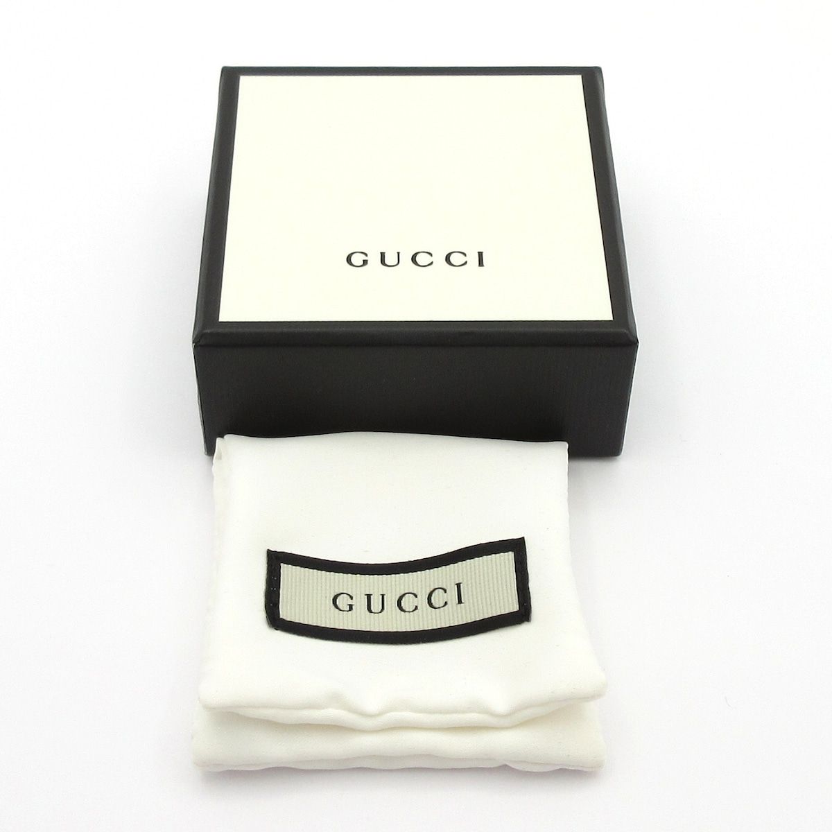 Gucci Ring Gold Silver Leaf Flower — view 5