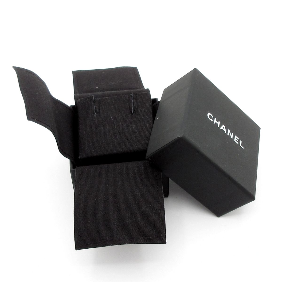 Chanel Earrings Gold Pink Heart — view 4