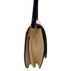 Saint Laurent Paris Shoulder Bag Solferino Beige Black Leather — view 2