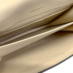 Saint Laurent Paris Shoulder Bag Solferino Beige Black Leather — view 7