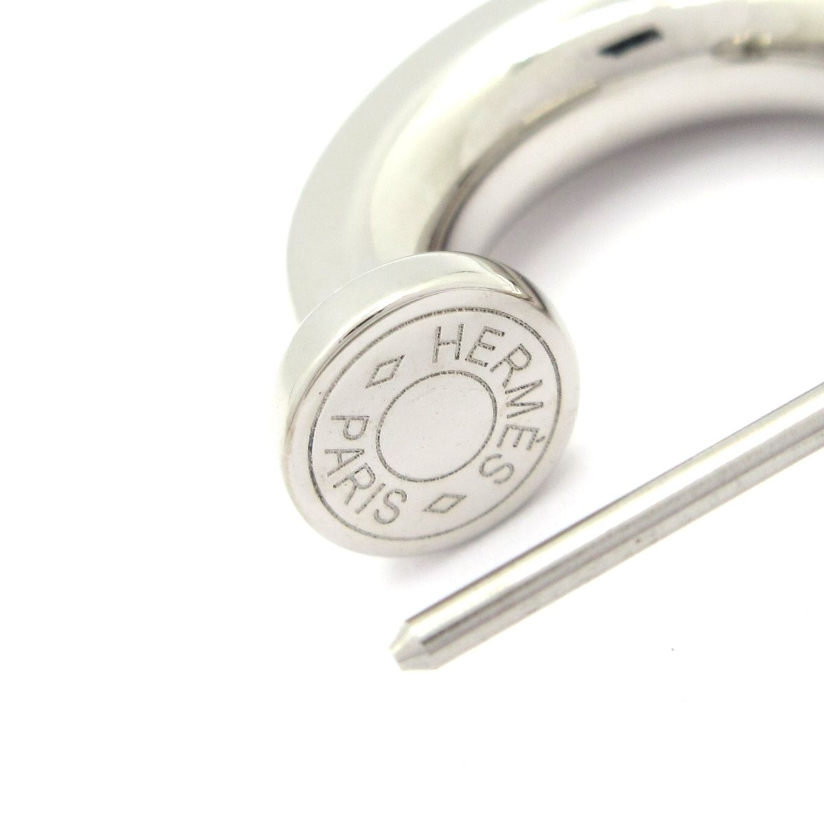 Hermes Earrings O'Kelly Silver Yellow — view 5
