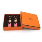 Hermes Earrings O'Kelly Pink Gold — view 7