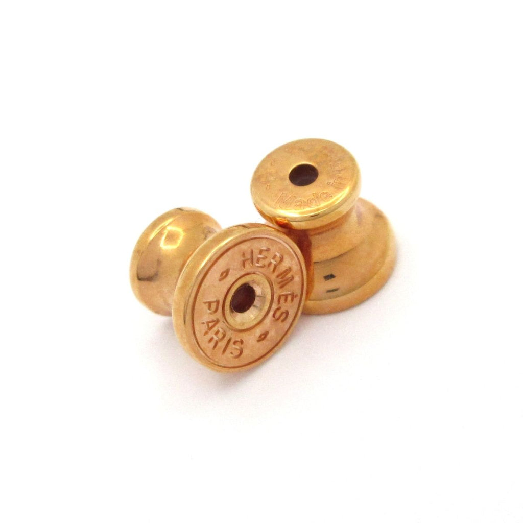 Hermes Earrings O'Kelly Pink Gold — view 6
