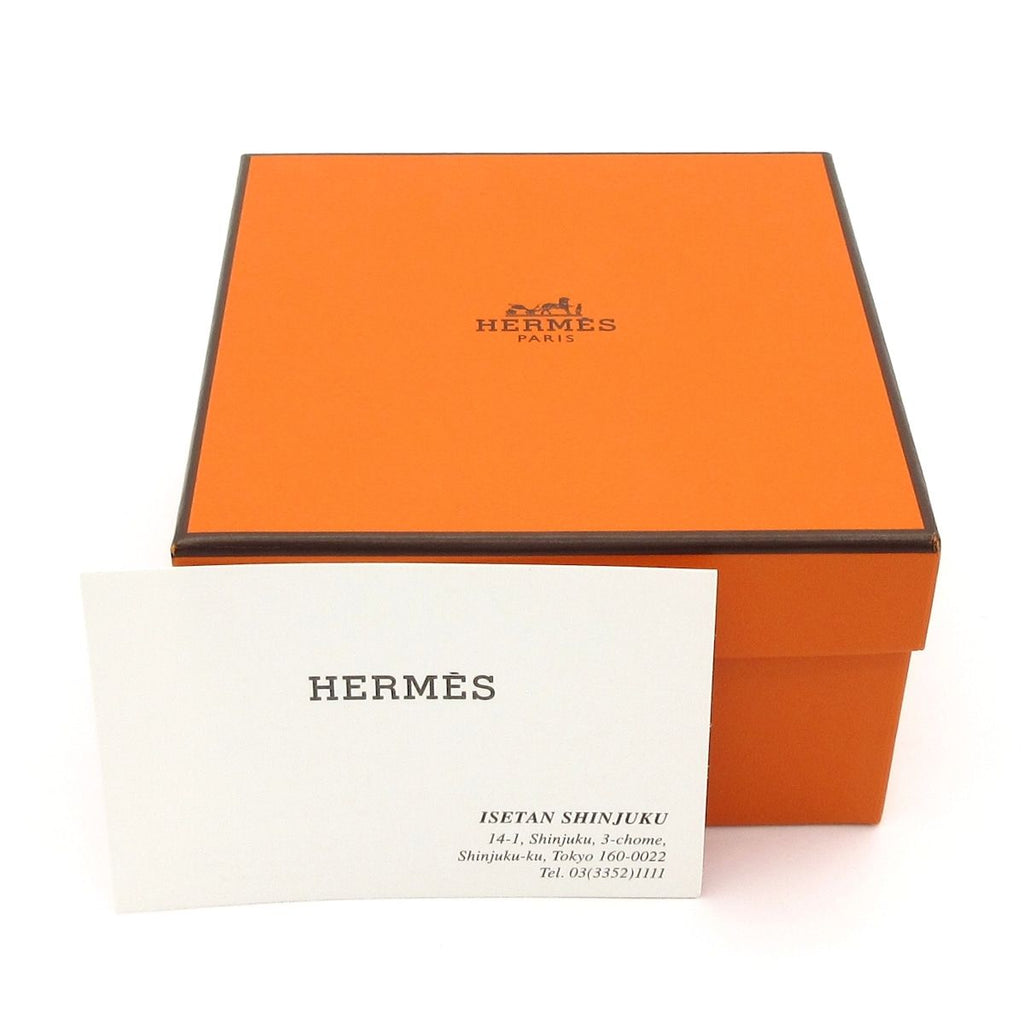 Hermes Corsage Silk Red Flora Flower Brooch — view 4