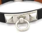 Hermes Bracelet Mini Rival Black Silver — view 2