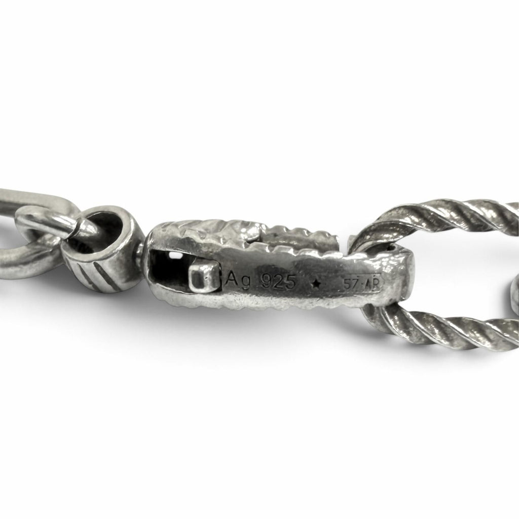 Gucci Ouroboros Chain Pendant Silver — view 7