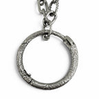 Gucci Ouroboros Chain Pendant Silver — view 4