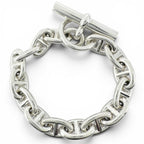 Hermes Chaine D'ancre PM 15 Links Bracelet Silver — view 2