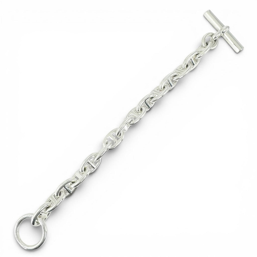 Hermes Chaine D'ancre PM 15 Links Bracelet Silver — view 4