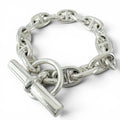 Hermes Chaine D'ancre PM 15 Links Bracelet Silver