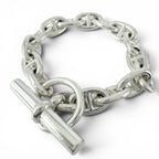 Hermes Chaine D'ancre PM 15 Links Bracelet Silver