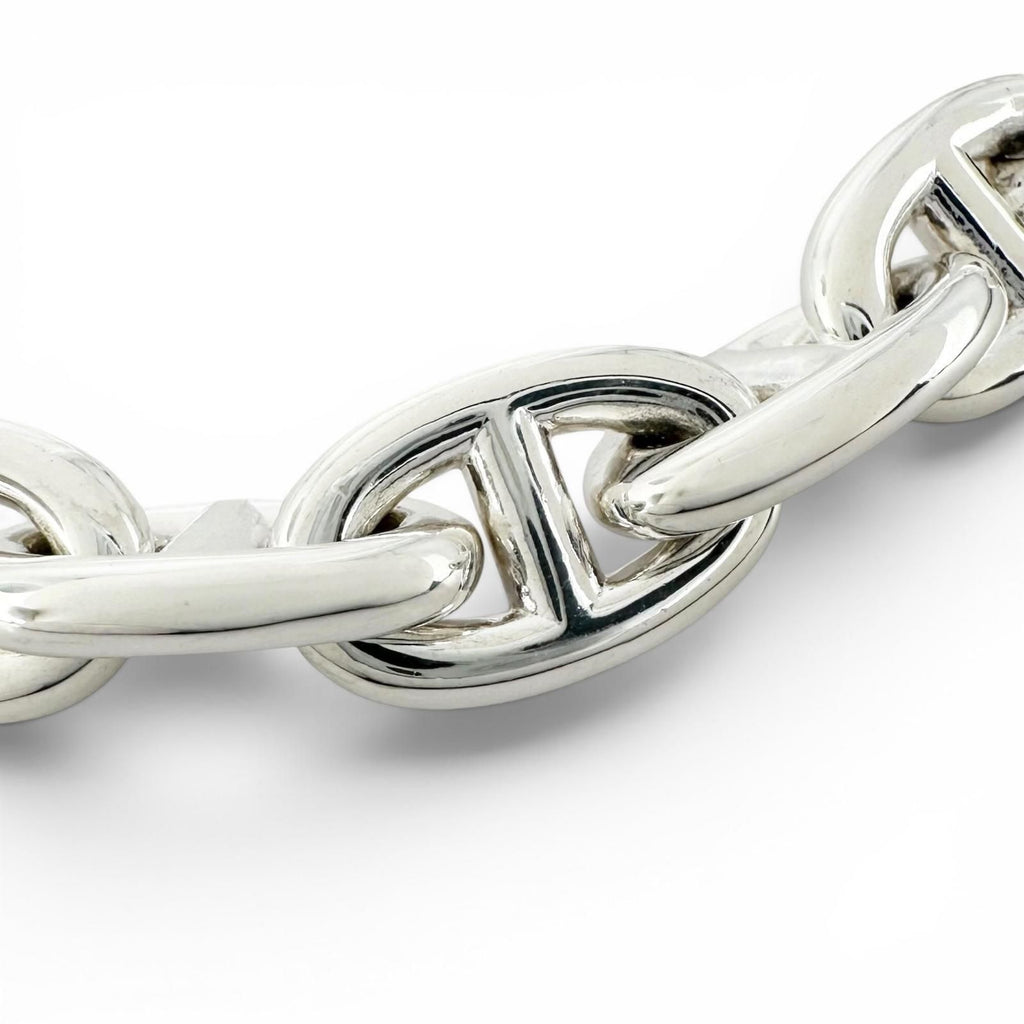 Hermes Chaine D'ancre PM 15 Links Bracelet Silver — view 6