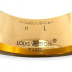 Louis Vuitton Ring Nano Glam Enamel Gold Black — view 5