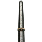 Louis Vuitton Ring Nano Glam Enamel Gold Black — view 7