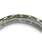 Chanel Diamond Coco Crush Ring of Platinum — view 6