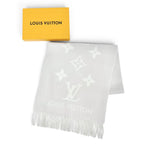 Louis Vuitton Echarpe Reykjavik Cashmere Greige Monogram Scarf — view 2