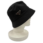 Prada Re-Nylon Bucket Hat Black — view 4