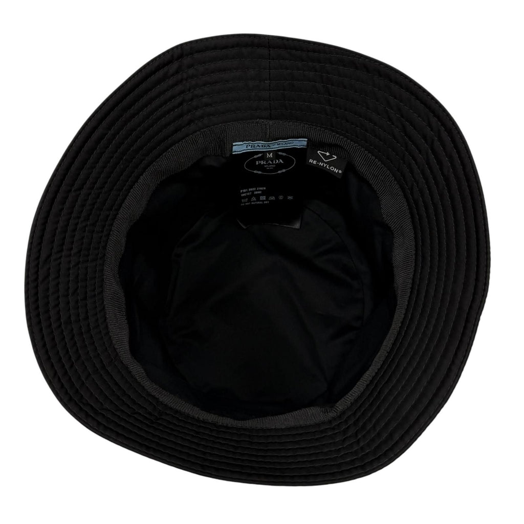 Prada Re-Nylon Bucket Hat Black — view 5