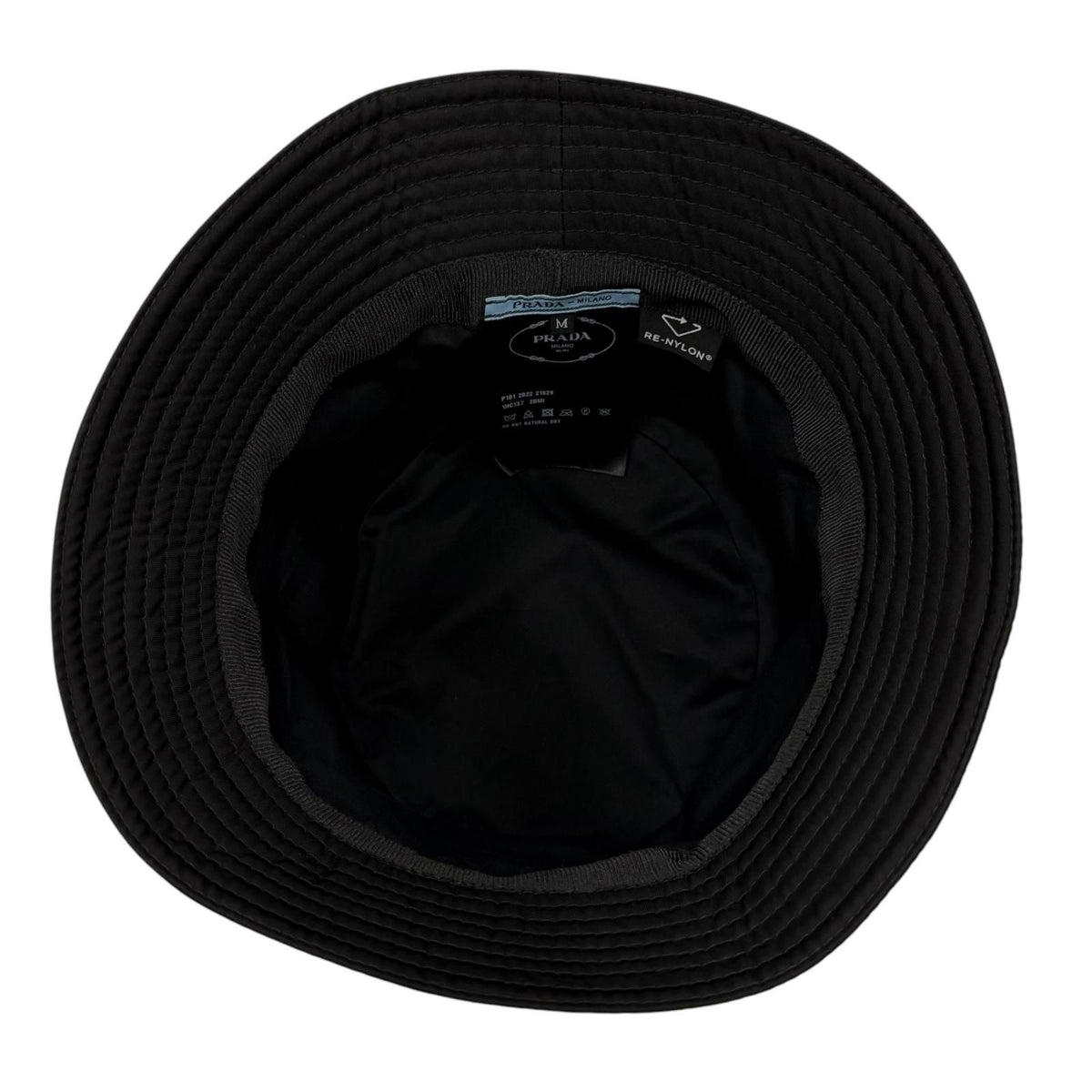 Prada Re-Nylon Bucket Hat Black — view 5