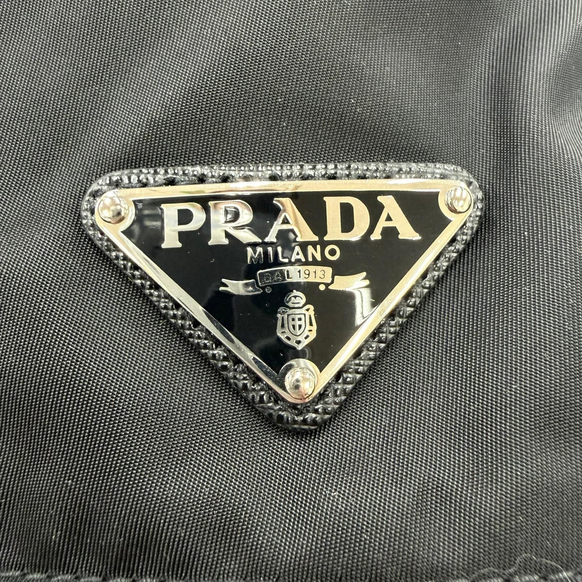 Prada Re-Nylon Bucket Hat Black — view 6