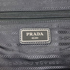 Prada Logo Backpack Recycled Nylon — view 6
